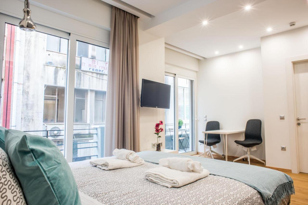 Appartement A25 Pristine & Sunny Flat With Balcony At Downtown Athene